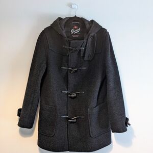 Black Duffle Coat